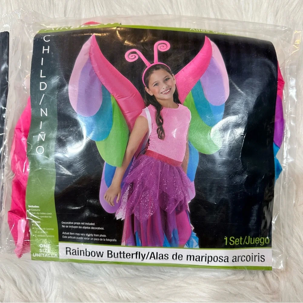 Kids Butterfly Blow Up Wings